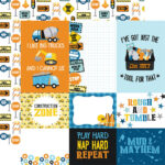 Echo Park LITTLE BUILDER 12"X12" Scrapbook Collection Kit - Image 4