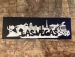 LAS VEGAS Word & Background Title Laser Cuts 1pc - Image 4