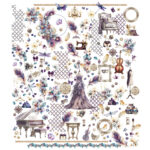 49 and Market PLUME & PETAL Laser Cut Element Set 198pc - Image 2