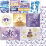 Bella Cosmos  MANIFEST 12"X12" Scrapbook Paper
