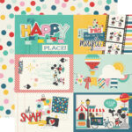 Simple Stories SAY CHEESE HAPPIEST PLACE 12"X12" Collection Kit - Image 5