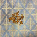 Gold Rhinestone Religious CROSS Embellishments