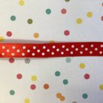Creative Impressions POLKA DOT SATIN RIBBON 3/8” 1 yards - Image 3