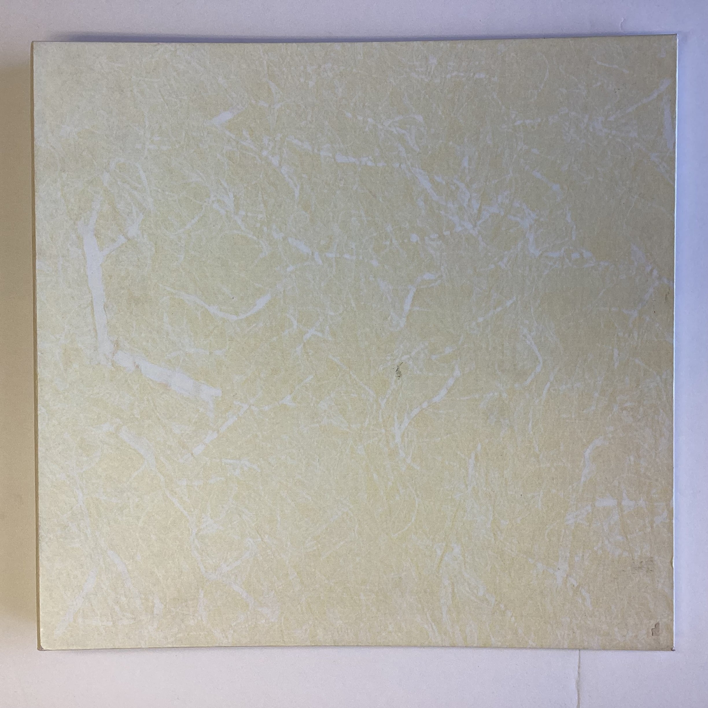 5C087563-D0D4-4E94-B387-10FD0E6D9D39.jpg YELLOW MARBLE 12”X12” Scrapbook Album - Image 1