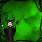 Magical Villian MISTRESS OF EVIL DS 12"X12" Scrapbook Paper - Image 2