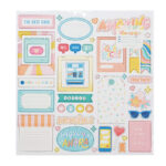 Obed Marshall FANTASTICO CHIPBOARD 12"X12" Sticker Sheet