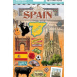 Paper House SPAIN 3D Stickers 19pc