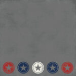 Simple Stories Hero COURAGE 12x12 Scrapbook Paper