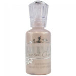 Nuvo Crystal Drops ANTIQUE ROSE 3D Gloss Enamel Dots 1oz