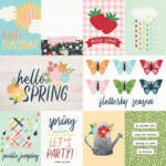Simple Stories SPRINGTIME 12”X12” Scrapbook Paper Kit 7pc - Image 7