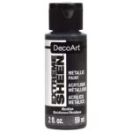DecoArt Extreme Sheen OBSIDIAN Metallic Acrylic Paint 2oz
