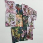 Tags & Ephemera 12pc VINTAGE FAIRIES GIRLS & BOYS ATC CARDS - Image 2