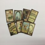 Tags & Ephemera 10pc VINTAGE FORTUNE CIRCUS