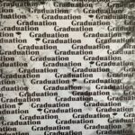 Custom Class of GRADUATION BACKGROUND 12"X12" Scrapbook Paper