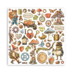 Stamperia HIDDEN GROVE MAXI PAD 12"X12" Scrapbook Paper Pack - Image 23