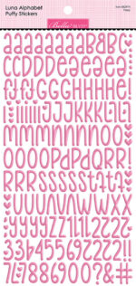 Bella Blvd LUNA ALPHABET Puffy Stickers Letters Numbers - Image 6