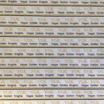 DS Initial Pride VGK VEGAS GOLDEN KNIGHTS 12"X12" Scrapbook Paper