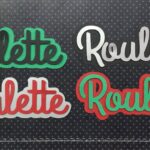 ROULETTE Vegas Scrapbook Die Cuts