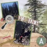 Scrapbook Customs DEER DS Watercolor 12"X12" Paper - Image 4