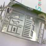 Laser Cut BIG PAY SLOT MACHINE Silver Diecut - Image 3