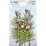49 and Market SUGAR STEMS FLUFF Handmade Paper Flowers 16pc - Image 3