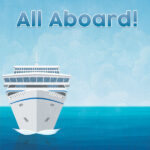 Bon Voyage CRUISE ALL ABOARD 12"X12" Scrapbook Paper Kit 4pc - Image 3