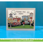 Lawn Fawn VILLAGE HEROES Stamp & Die Set - Image 7
