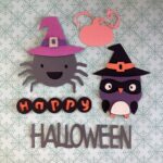 PUMPKIN SPIDER OWL BUG Happy Halloween Diecuts - Image 5