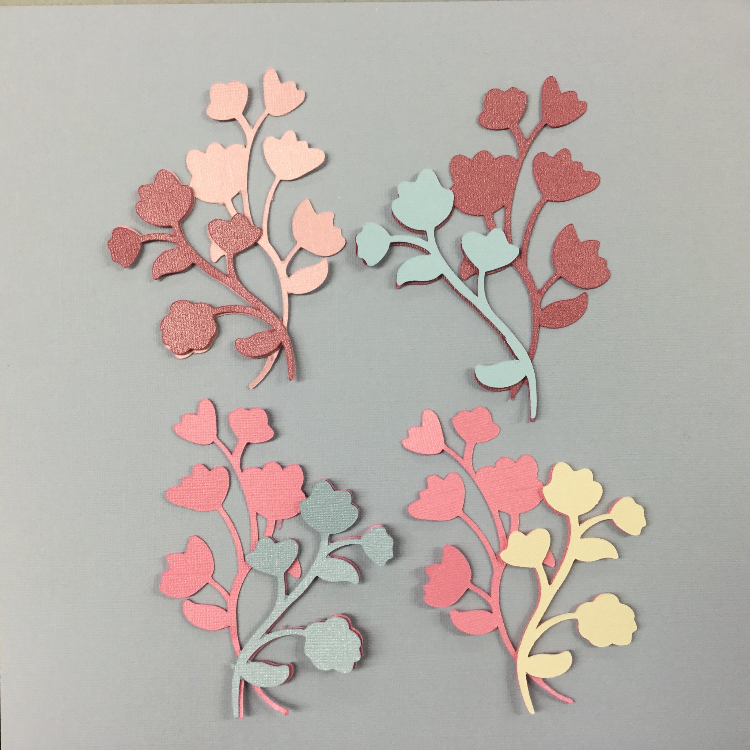 621DC7AD-7408-4615-8F54-7B98D552AA3F.jpeg FLORAL BUNDLE Custom Scrapbook Die Cuts - Image 1