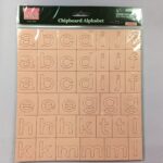 My Little Shoebox Photo Safe Chipboard Alphabet 75pc - Image 3