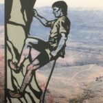 ROCK CLIMBING Page Border Outdoor Laser Cut Diecut