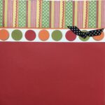 Premade DREAM DOTS (2) 12”X12” Scrapbook Pages - Image 2