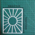 Metal Craft Cutting SUNRAY Background Die 1pc - Image 3