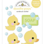 Doodlebug Doodle-Pops RUBBER DUCKY 3D Stickers