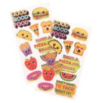 Sticko FOOD ENAMEL Themed Stickers 22pc - Image 2