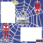 Superhero SPIDER KID 12”X12” Scrapbook Kit - Image 15