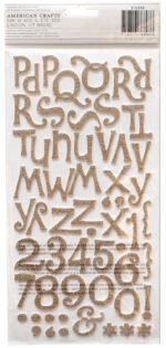 Thickers JEWELRY BOX Glitter Foam Alphabet Stickers - Image 3