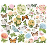 Simple Stories SIMPLE VINTAGE JUNK DRAWER Floral Bits 46pc - Image 2