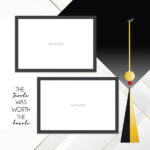 Scrapbook Customs CONGRATULATIONS GRADUATE 12”X12” Paper Pack 12pc - Image 3