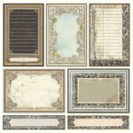Stamperia SIR VAGABOND Cards SBB750 12"X12" Scrapbook Paper - Image 3