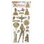 Stamperia SIR VAGABOND Chipboard 16pc