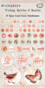 49 and Market Vintage Artistry WISHING BUBBLES & BAUBLES 67pc - Image 3