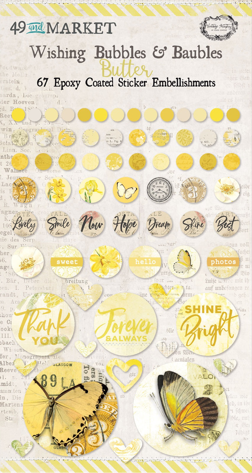 646789MK.jpg 49 and Market Vintage Artistry WISHING BUBBLES & BAUBLES 67pc - Image 1