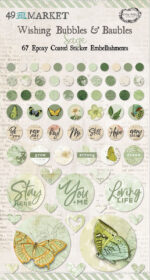 49 and Market Vintage Artistry WISHING BUBBLES & BAUBLES 67pc - Image 2