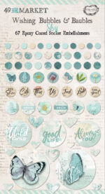 49 and Market Vintage Artistry WISHING BUBBLES & BAUBLES 67pc - Image 4