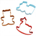 Wilton COOKIE CUTTER SET Holiday Celebration 3pc - Image 2