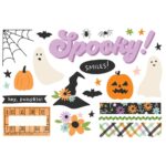 Simple Stories SPOOKY THINGS PAGE PIECES Diecuts 26pc - Image 2