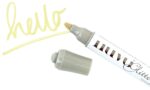 Nuvo Glitter Marker LEMON DRIZZLE Water-based Pen - Image 3