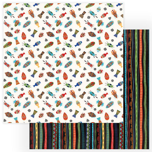 65120802-F515-4CE4-BFC6-33427FF57199.jpg Photoplay A Walk On The Wild Side IN THE JUNGLE 12X12 Scrapbook Paper - Image 1