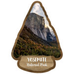YOSEMITE National Park Spearhead Laser Cuts